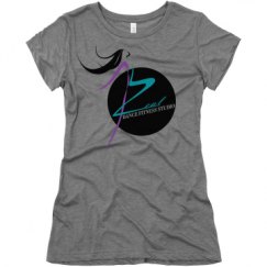 Ladies Slim Fit Super Soft Triblend Tee