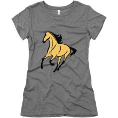 Ladies Slim Fit Super Soft Triblend Tee