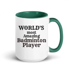 15oz Ceramic Mug with Color Inside