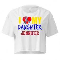 Ladies Festival Cali Crop Top Tee