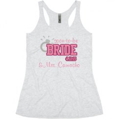Ladies Slim Fit Super Soft Racerback Triblend Tank