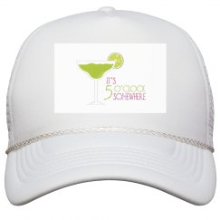 It’s 5o’clock somewhere🍸Hat 