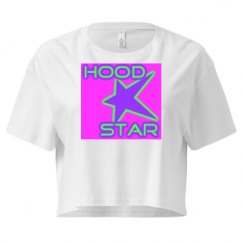 Ladies Festival Cali Crop Top Tee