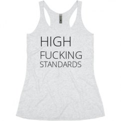 Ladies Slim Fit Super Soft Racerback Triblend Tank