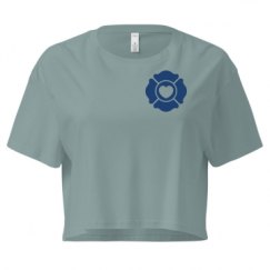 Ladies Festival Cali Crop Top Tee