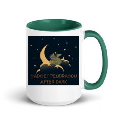 15oz Ceramic Mug with Color Inside