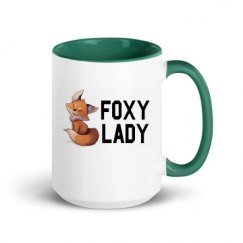 15oz Ceramic Mug with Color Inside