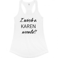Ladies Slim Fit Racerback Tank Top