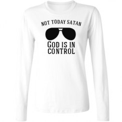 Ladies Relaxed Fit Basic Long Sleeve Tee