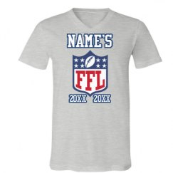 Unisex V-Neck Jersey Tee