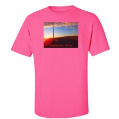 Unisex Ultra Cotton Safety Neon Crewneck Tee