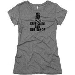 Ladies Slim Fit Super Soft Triblend Tee