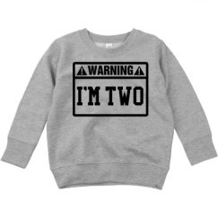 Toddler Crewneck Basic Promo Sweatshirt