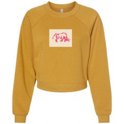 Women's Raglan Pullover Fleece