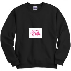 Unisex Film and Foil Crewneck Sweatshirt