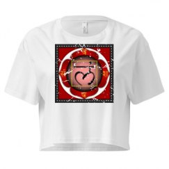 Ladies Festival Cali Crop Top Tee