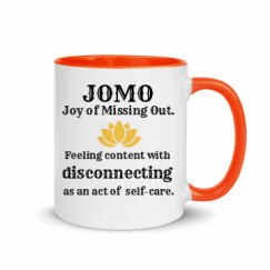 11oz Ceramic Mug with Color Inside