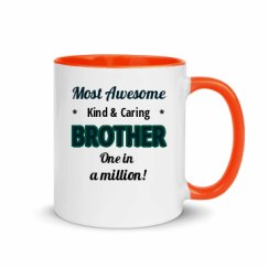 11oz Ceramic Mug with Color Inside