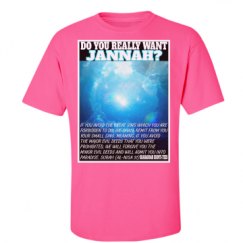 Unisex Ultra Cotton Safety Neon Crewneck Tee