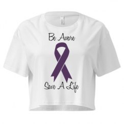 Ladies Festival Cali Crop Top Tee