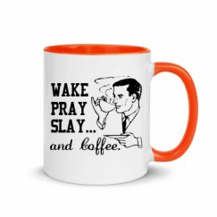 11oz Ceramic Mug with Color Inside