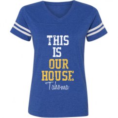 Ladies Relaxed Fit Vintage Sports Tee