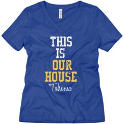 Ladies Relaxed Fit V-Neck Tee