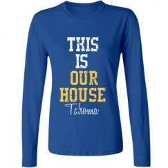 Ladies Relaxed Fit Basic Long Sleeve Tee