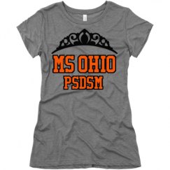 Ladies Slim Fit Super Soft Triblend Tee