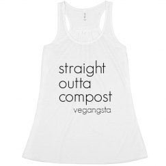 straight outta... racerback tank