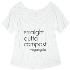 Ladies Flowy Slouchy Tee