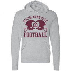 Unisex Fleece Pullover Midweight Hoodie