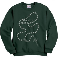 Unisex Film and Foil Crewneck Sweatshirt