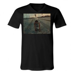 Unisex V-Neck Jersey Tee