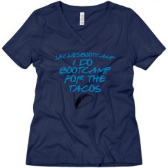 Ladies Relaxed Fit V-Neck Tee