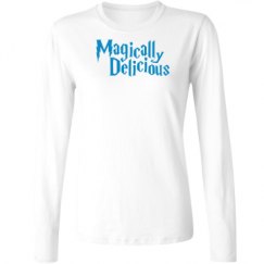 Ladies Relaxed Fit Basic Long Sleeve Tee