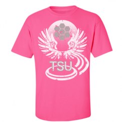 Unisex Ultra Cotton Safety Neon Crewneck Tee