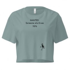 Ladies Festival Cali Crop Top Tee