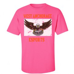 Unisex Ultra Cotton Safety Neon Crewneck Tee