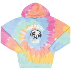 Unisex Tie-Dye Fleece Hoodie