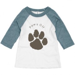 Toddler 3/4 Sleeve Raglan Tee