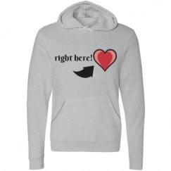Unisex Fleece Pullover Midweight Hoodie