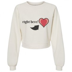 Women's Raglan Pullover Fleece