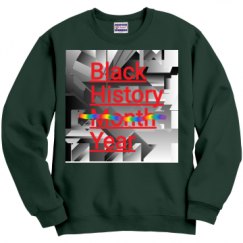 Unisex Film and Foil Crewneck Sweatshirt