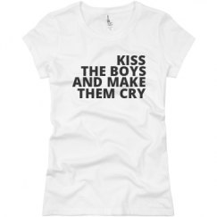 Ladies Slim Fit Basic Promo Jersey Tee