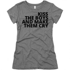 Ladies Slim Fit Super Soft Triblend Tee