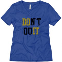 Ladies Relaxed Fit V-Neck Tee