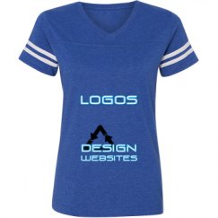 Ladies Relaxed Fit Vintage Sports Tee