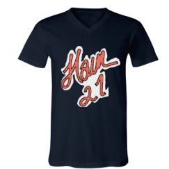 Unisex V-Neck Jersey Tee