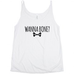 Wanna Bone Halloween Tank for Women